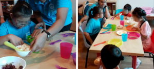 Our Kids Konnect! session 2017 March Holiday Programme - making sandwiches