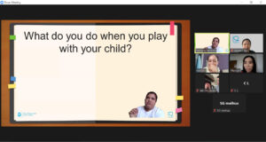 What do you do when you play with your child?