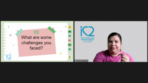 On Saturday 23 Oct 2021 morning, four families joined Associate Vision Teacher Ms Natasha De Silva on the “Interacting With My Child” series.