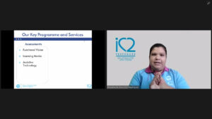 Associate Vision Teacher, Ms Natasha De Silva, presented at the SNEC Assistive Technology (AT) Vision Week 2021 to introduce iC2 PrepHouse and its Assistive Technology Programme to its attendees.
