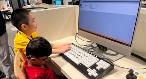 Three iC2 students and their caregivers attended a learning journey at the newly opened Punggol Regional Library on 26 May 2023.