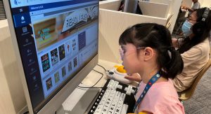 Three iC2 students and their caregivers attended a learning journey at the newly opened Punggol Regional Library on 26 May 2023.