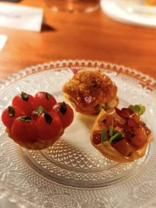 Exquisite cuisine served at Willow Restaurant