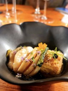 Exquisite cuisine served at Willow Restaurant