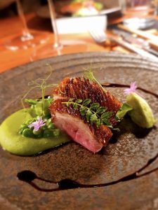 Exquisite cuisine served at Willow Restaurant