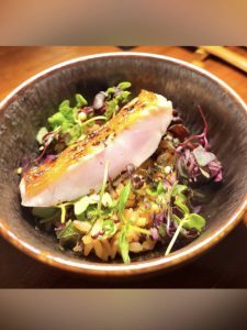 Exquisite cuisine served at Willow Restaurant