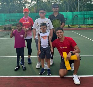 On 9 Sept 2023, 3 of iC2’s students participated in a taster Soundball event at MOE (Evans) Active SG tennis court.