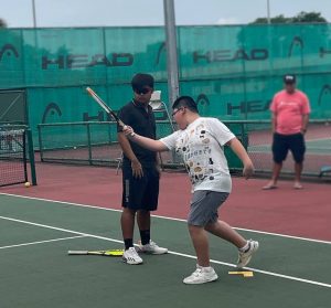 On 9 Sept 2023, 3 of iC2’s students participated in a taster Soundball event at MOE (Evans) Active SG tennis court.
