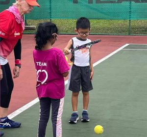On 9 Sept 2023, 3 of iC2’s students participated in a taster Soundball event at MOE (Evans) Active SG tennis court.