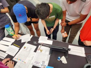 The participants were seen trying to overcome the obstacles which led them to have empathy for their fellow students with visual impairment.