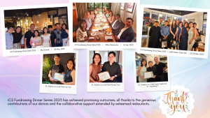 Kindly donate at https://bit.ly/43mXpWj to support our fundraising Dinner Series 2023. Tote Board a dollar-for-dollar matching ends March 31st, 2024.