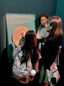 iC2 students and their families were treated to an enriching guided touch tour at the Asian Civilisations Museum’s captivating exhibition, “Manila Galleon: From Asia to Americas”.