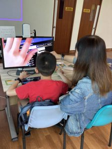 Through the workshop, our students learnt about basic coding skills, and how some mathematical concepts (e.g., coordinates, velocity) come into play in coding.