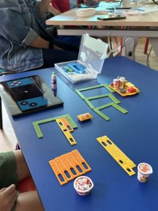 Through the workshop, our students learnt about basic coding skills, and how some mathematical concepts (e.g., coordinates, velocity) come into play in coding.