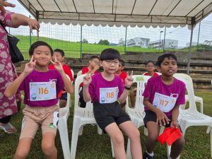 iC2 participants, Mihran, Eliot and Joel - Long Jump