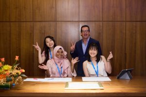 Our dedicated staff from iC2, and Shaun from GalaBid