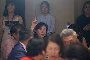 And the live auction bidding is underway