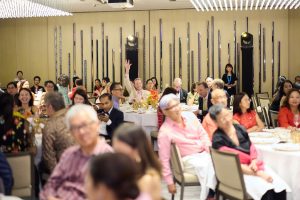 And the live auction bidding is underway