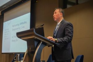 iC2 Chairman, A/Prof Wong Meng Ee, spoke on “The Stigma Against the Blind and How to Overcome It,” offering insights on how Singapore can shift societal attitudes towards greater inclusion.