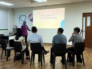 CEO of SG Enable visit: iC2 introduction by teacher Farah